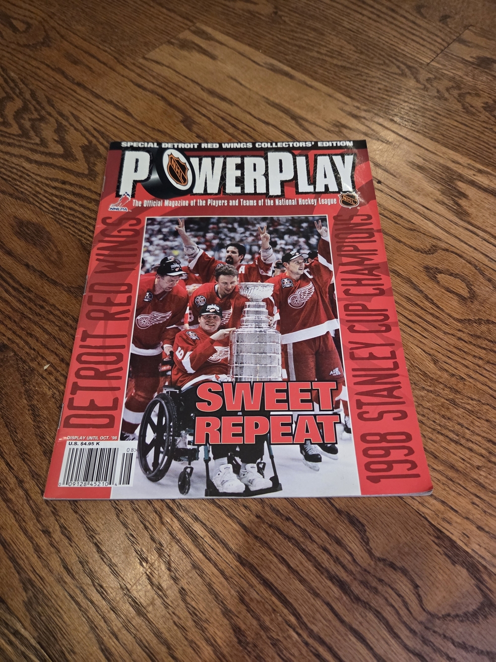 PowerPlay Magazine Special  Detroit Red Wings Collectors' Edit. 1998 Stanley Cup